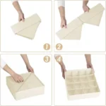 Underwear Organizers Of Cabinets And Drawers Wardrobe Clothes Bra Organizer For Underwear Socks Pants Home Foldable Storage Box 5