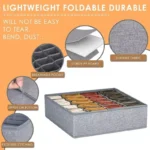 Underwear Organizers Of Cabinets And Drawers Wardrobe Clothes Bra Organizer For Underwear Socks Pants Home Foldable Storage Box 4