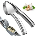 Stainless Steel Garlic Press 3