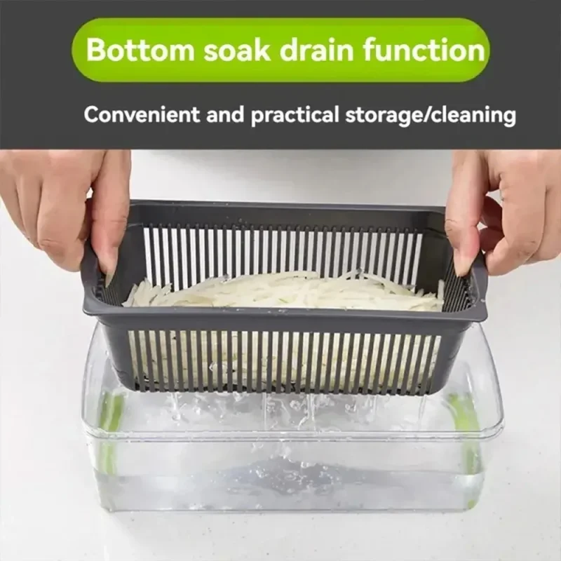 Multi-Function Vegetable Chopper Set 4