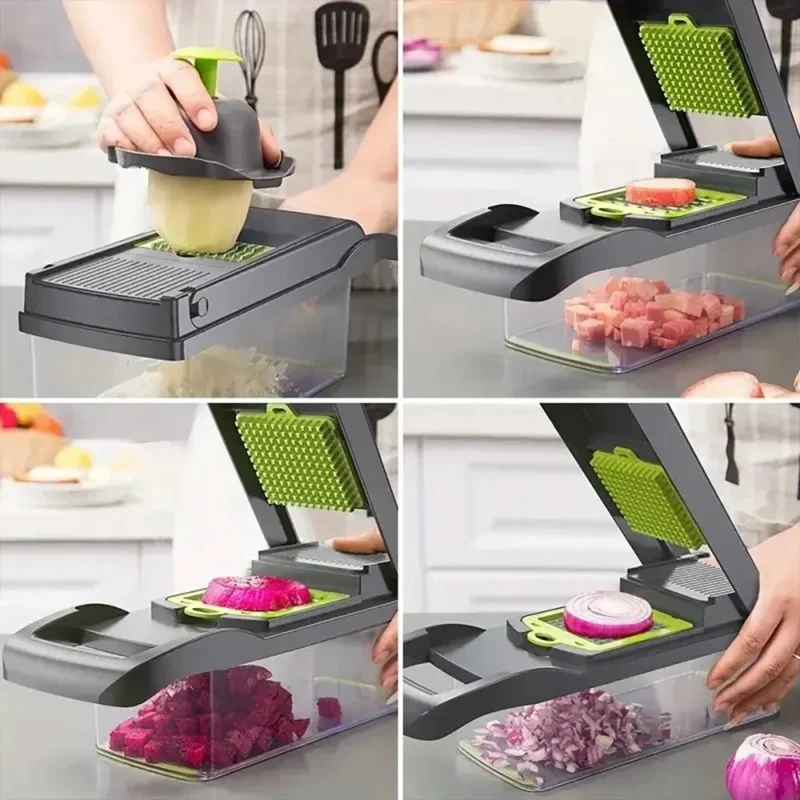 Multi-Function Vegetable Chopper Set 3