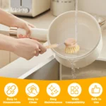 Bamboo Dish Brush Set 5 Pack 4